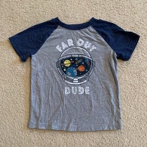 Toddler Boys Space Tee {4T}